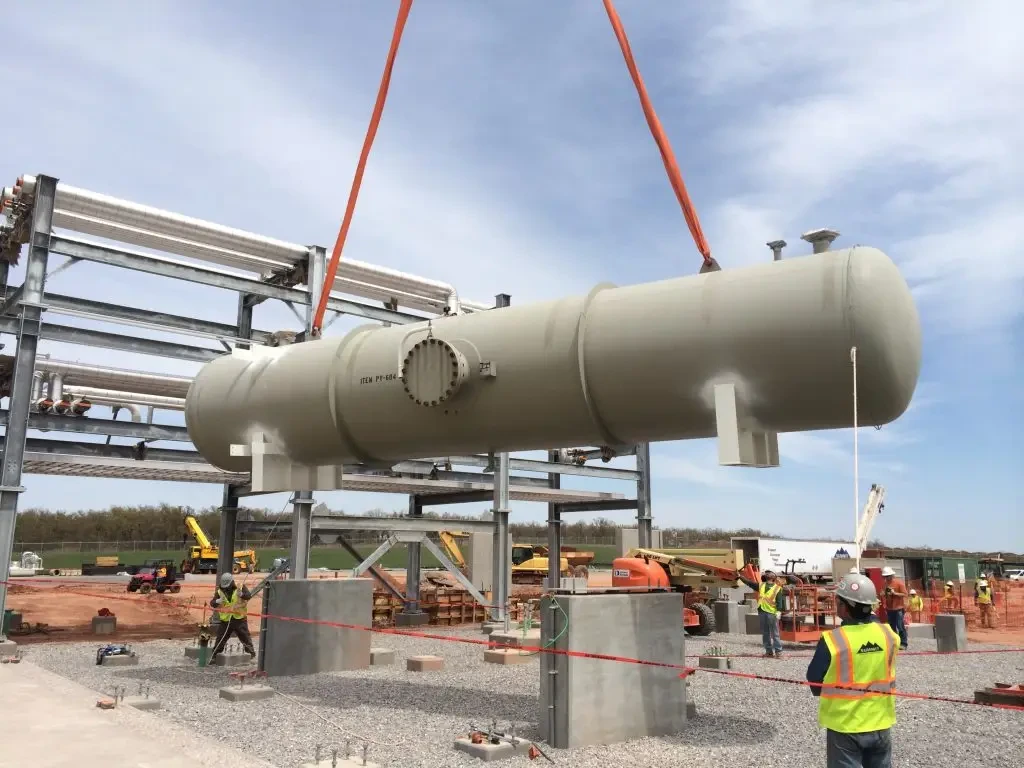 Gas Plant Construction