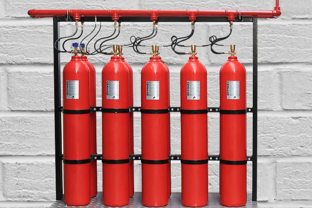 CO2 and FM200 Fire Fighting System